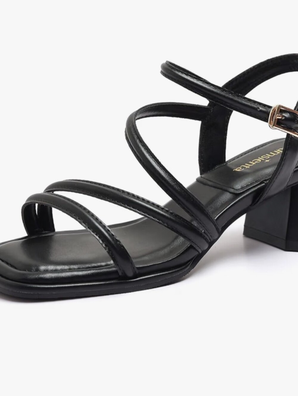 Strappy Black Sandal